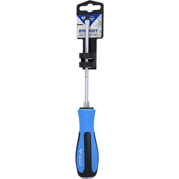 Tournevis à lame traversante Fente 5,5mm, L.125mm BT031021 Brilliant Tools
