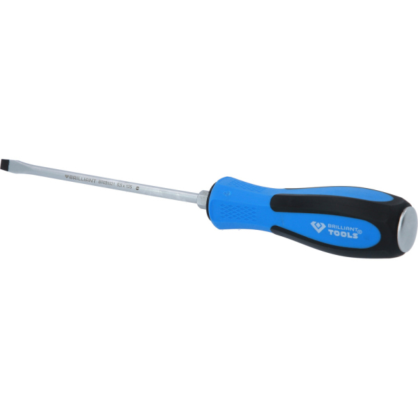 Tournevis à lame traversante Fente 5,5mm, L.125mm BT031021 Brilliant Tools