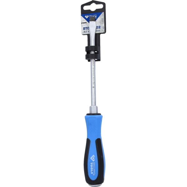 Tournevis à lame traversante Fente 8mm, L.150mm BT031022 Brilliant Tools