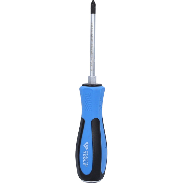 Tournevis à lame traversante PH1, L.80mm BT031023 Brilliant Tools
