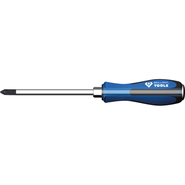 Tournevis à lame traversante PH2, L.100mm BT031024 Brilliant Tools