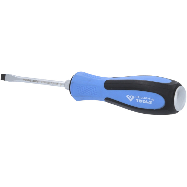 Tournevis à lame traversante Fente 5mm, L.75mm BT031049 Brilliant Tools
