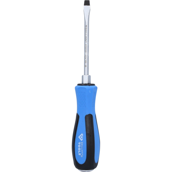 Tournevis à lame traversante Fente 6mm, L.100mm BT031051 Brilliant Tools