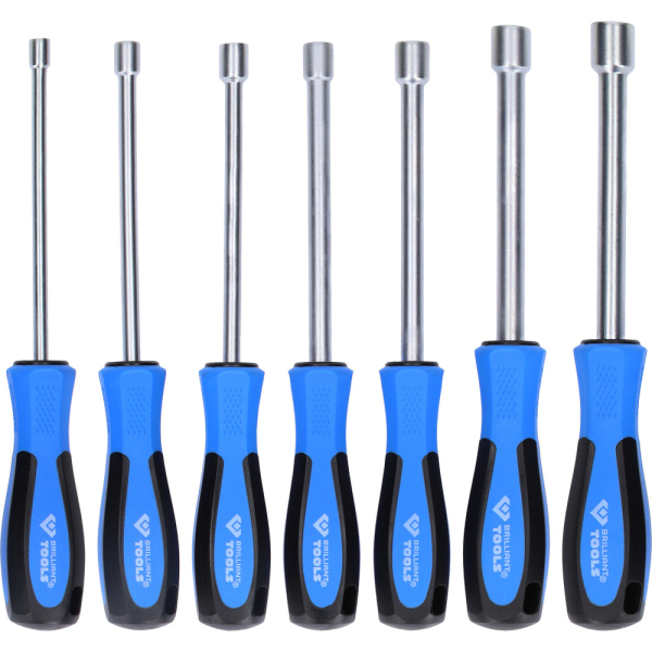 Jeu de 7 tournevis à douilles M5 - M12 BT031070 Brilliant Tools