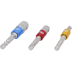 Jeu d'adaptateurs porte douilles 1/4''-3/8''-1/2'', 3 pcs BT053003 Brilliant Tools