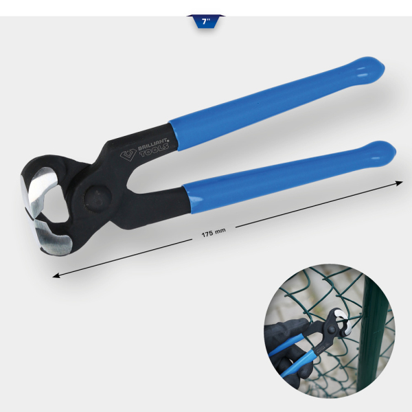 Tenaille de menuisier, 7'', L.175mm BT064915 Brilliant Tools