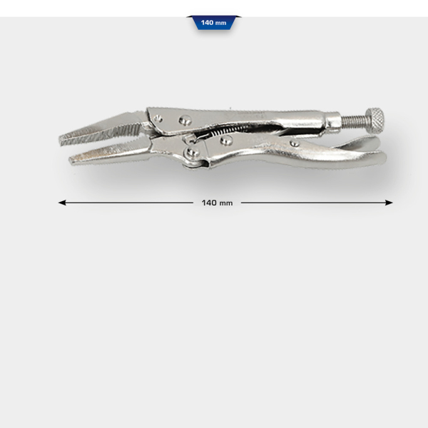 Pince étau à bec long, L.138mm BT065901 Brilliant Tools