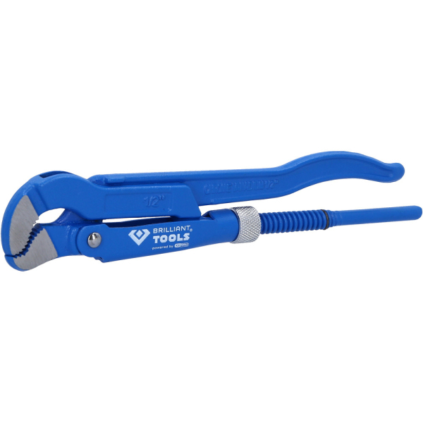 Clé serre-tubes suédoise 1/2", coudée à 45° BT067112 Brilliant Tools