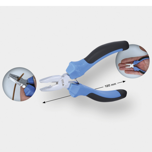 Pince électronique universelle, L.120mm BT067601 Brilliant Tools