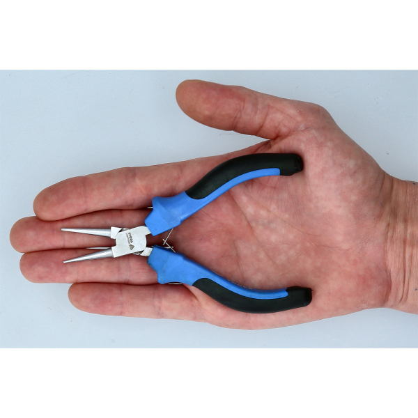 Pince électronique à bec long rond lisse, L.125mm BT067608 Brilliant Tools