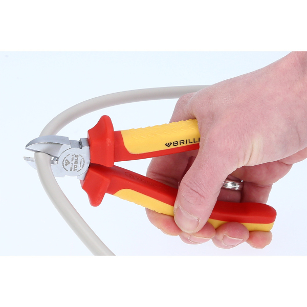 Pince coupante diagonale isolée, L.160mm BT068013 Brilliant Tools
