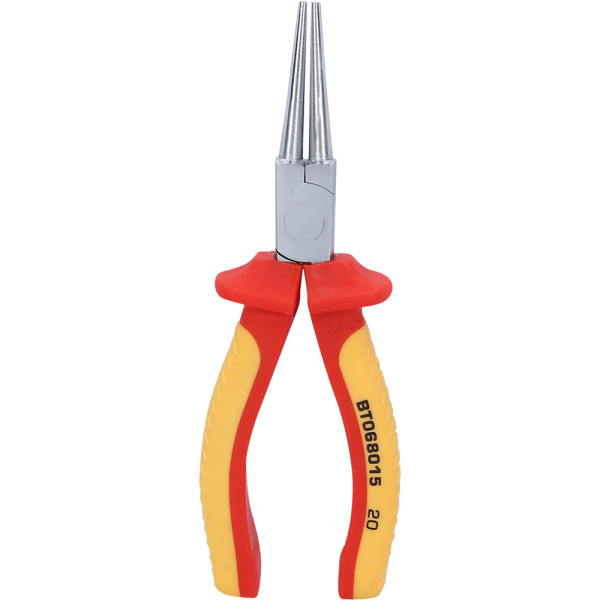 Pince à bec rond isolée, L.170mm BT068015 Brilliant Tools