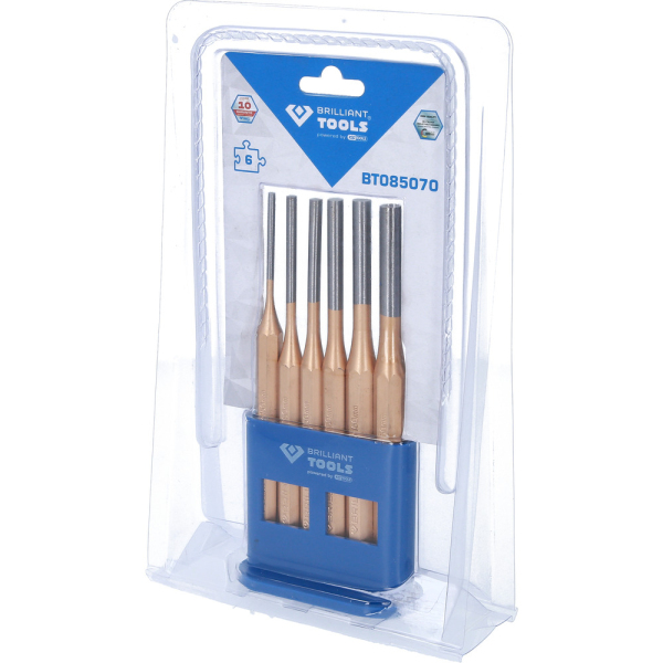 Jeu de chasse-goupilles, 6 pcs BT085070 Brilliant Tools