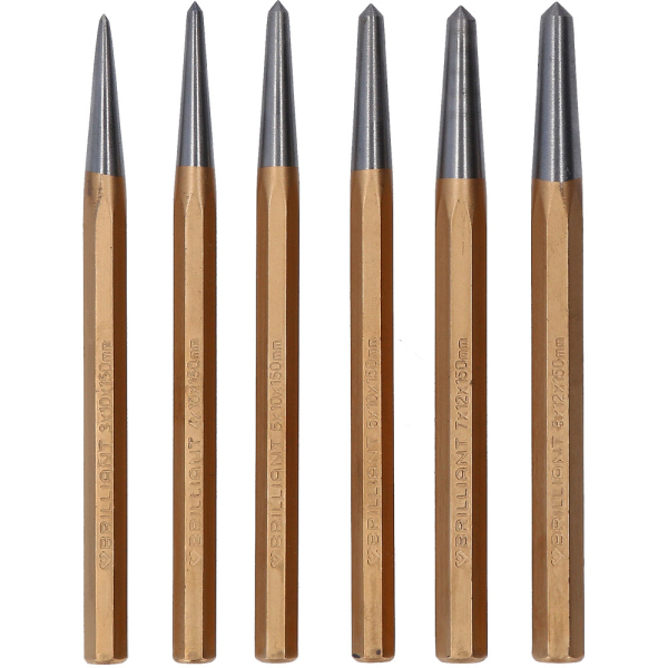 Jeu de pointeaux, 4 pcs BT085080 Brilliant Tools