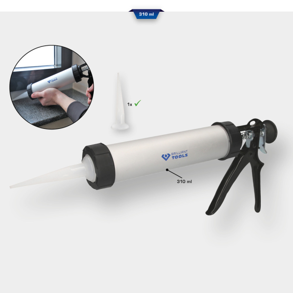 Pistolet à cartouche, 310ml BT094901 Brilliant Tools