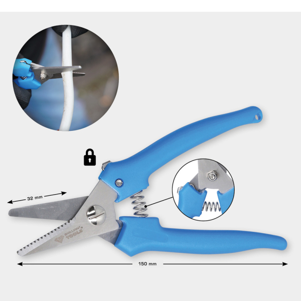 Ciseau droit, L.150mm BT100902 Brilliant Tools