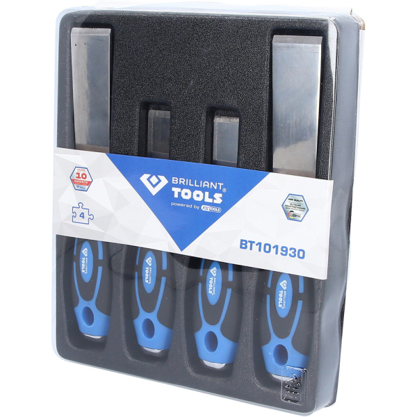 Jeu de grattoirs universel, 4 pcs BT101930 Brilliant Tools