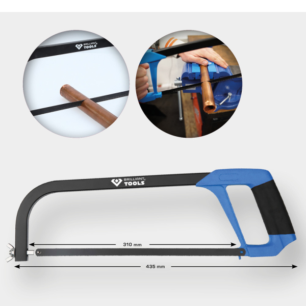 Monture de scie métallique à serrage rapide BT101942 Brilliant Tools