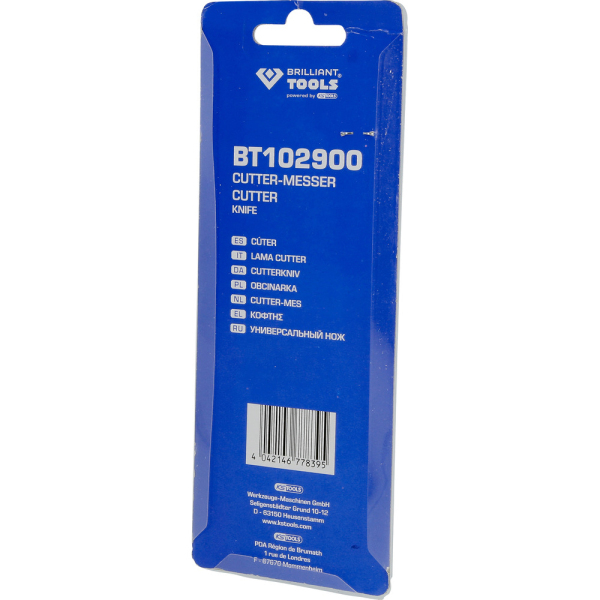 Cutter à blocage de lame, 18mm BT102900 Brilliant Tools