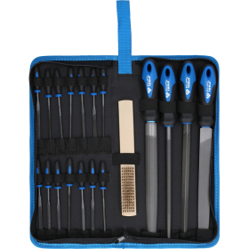 Jeu de limes avec carde à lime, 19 pcs BT103030 Brilliant Tools
