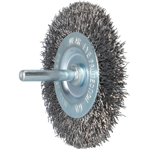 Brosse circulaire Ø 75mm, queue de serrage 6mm BT103107 Brilliant Tools