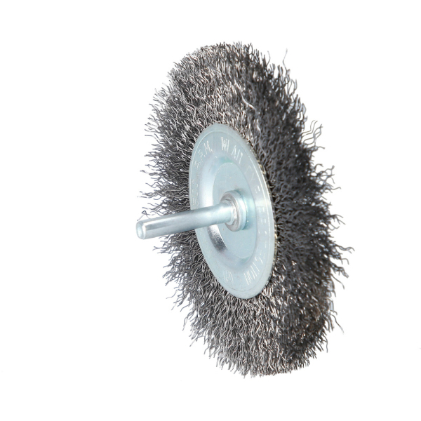 Brosse circulaire Ø 100mm, queue de serrage 6mm BT103108 Brilliant Tools
