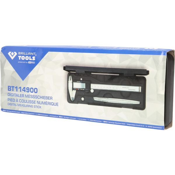 Pied à coulisse digital BT114900 Brilliant Tools