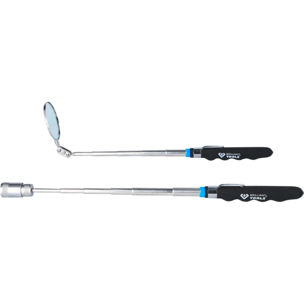 Jeu de miroir et aimant télescopiques, 2pcs BT115905 Brilliant Tools