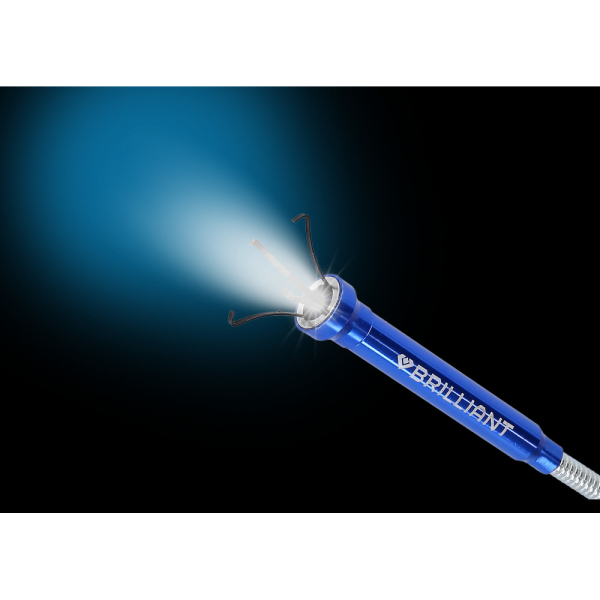 Tige semi-rigide à griffes et LED, L.620mm BT115907 Brilliant Tools