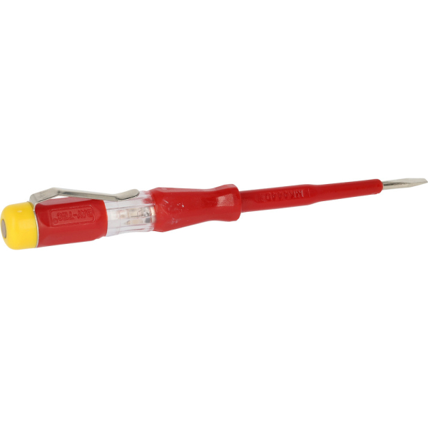 Tournevis testeur 100-500V, Fente 3,0mm, L.140mm BT120900 Brilliant Tools