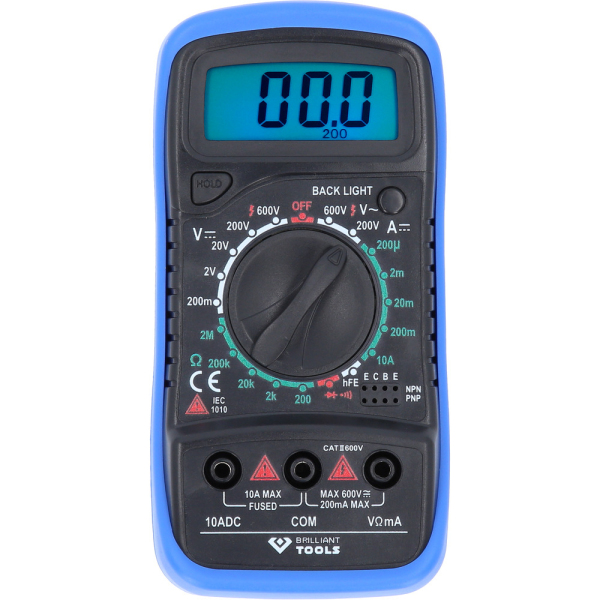 Multimètre digital BT122900 Brilliant Tools