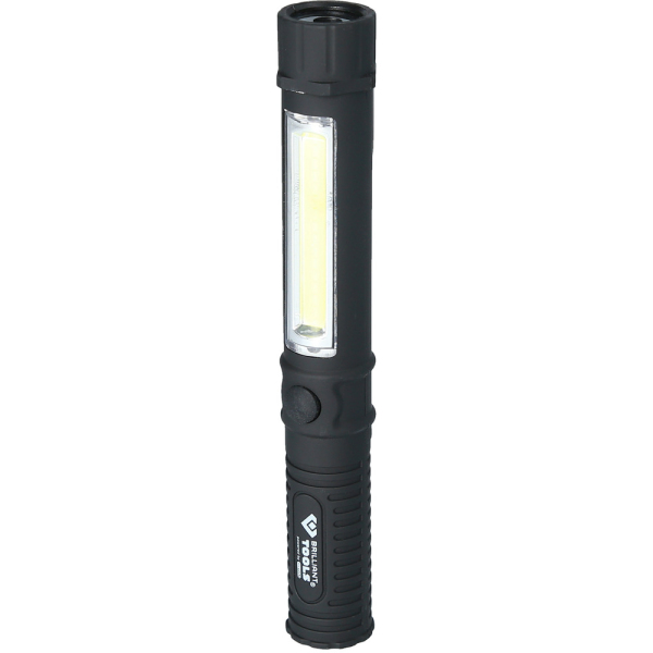 Lampe de poche à LED COB 2 en 1, 140 Lumens BT130910 Brilliant Tools