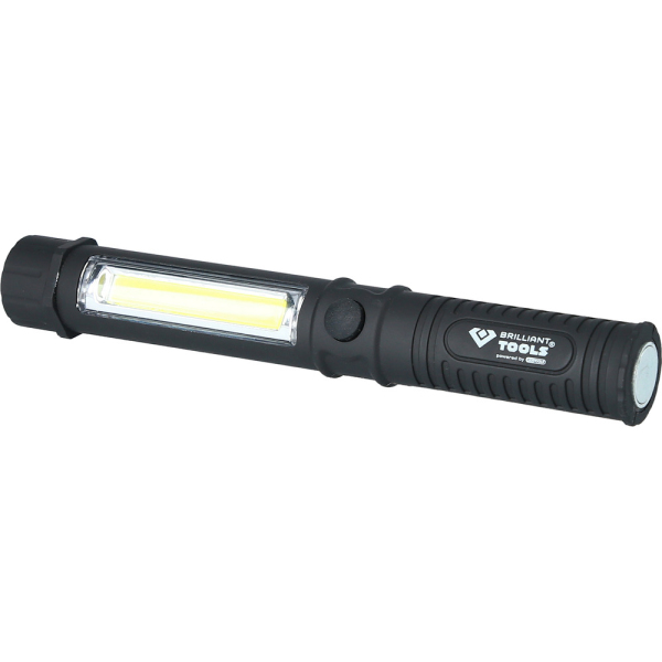 Lampe de poche à LED COB 2 en 1, 140 Lumens BT130910 Brilliant Tools