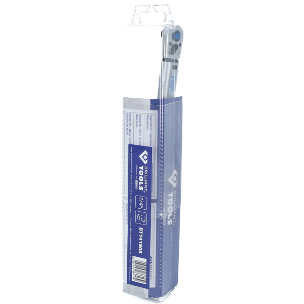 Clé dynamométrique à cliquet réversible 1/4“, 1-25Nm BT141906 Brilliant Tools
