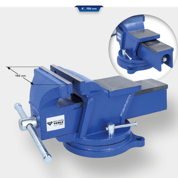 Étau à mors parallèles, 6", 150mm BT156942 Brilliant Tools