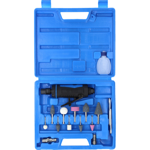 Meuleuse axiale droite pneumatique, 15 pcs BT160700 Brilliant Tools