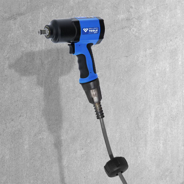Enrouleur d'air mural Ø8mm, raccord 1/4'', 10m BT161101 Brilliant Tools