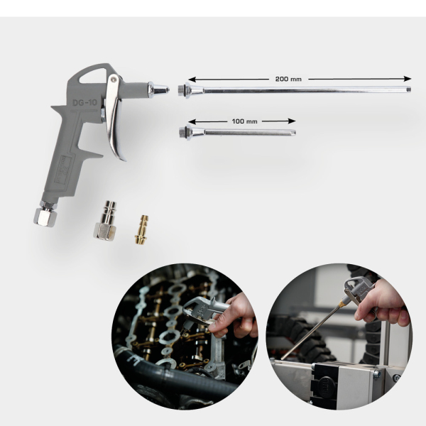 Soufflette avec 3 buses BT161103 Brilliant Tools