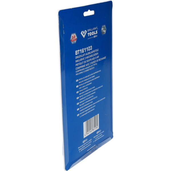 Soufflette avec 3 buses BT161103 Brilliant Tools