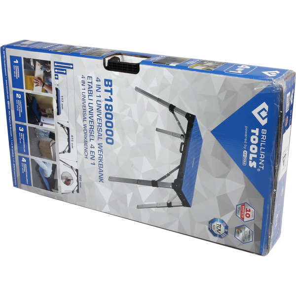 Etabli universel 4 en 1 BT180000 Brilliant Tools