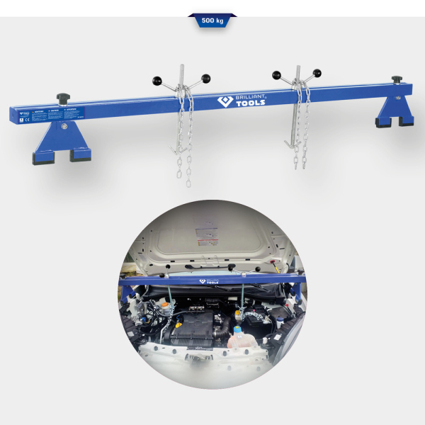 Traverse support moteur, 500kg BT180005 Brilliant Tools