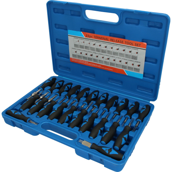 Jeu d’extracteurs de cosses pour connecteurs, 23 pcs BT511100 Brilliant Tools