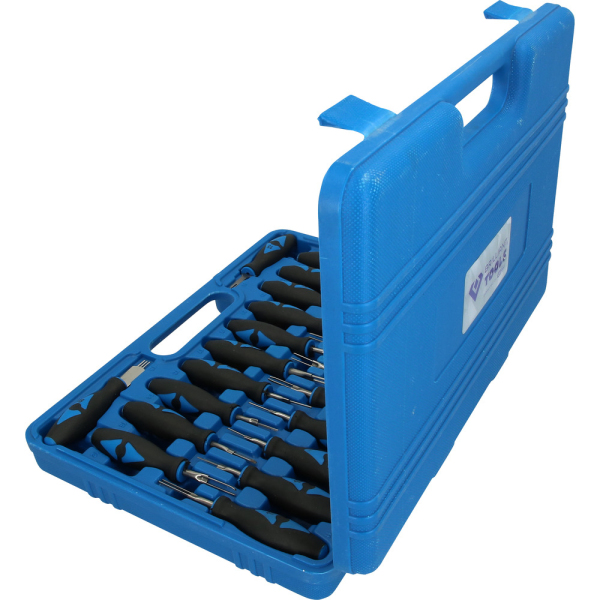 Jeu d’extracteurs de cosses pour connecteurs, 23 pcs BT511100 Brilliant Tools