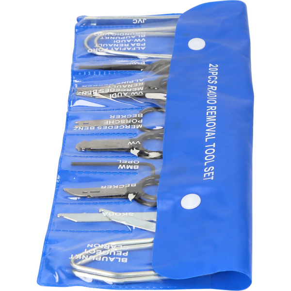 Jeu d’outils de démontage pour radio, 20 pcs BT511200 Brilliant Tools
