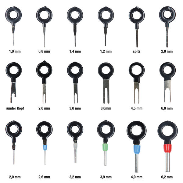 Jeu d'extracteurs de cosses, 36 pcs BT511230 Brilliant Tools