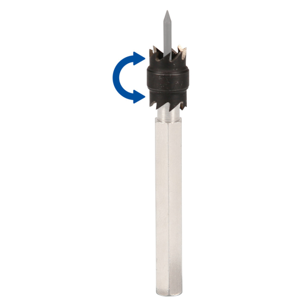 Foret à dépointer HSS-Co, Ø9,5mm BT516001 Brilliant Tools