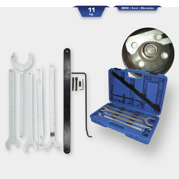Coffret de clés pour moyeu de ventilateur, 11 pcs BT521250 Brilliant Tools