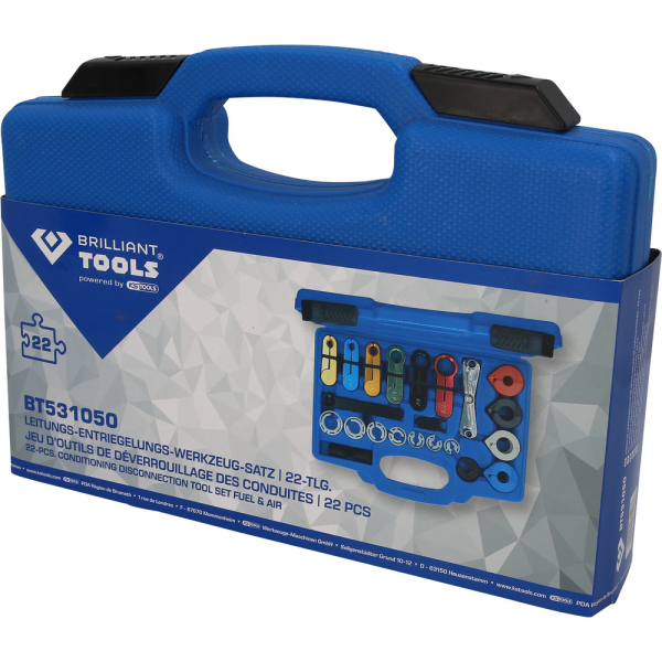 Jeu d’outils pour déverrouillage des conduites, 22 pcs BT531050 Brilliant Tools