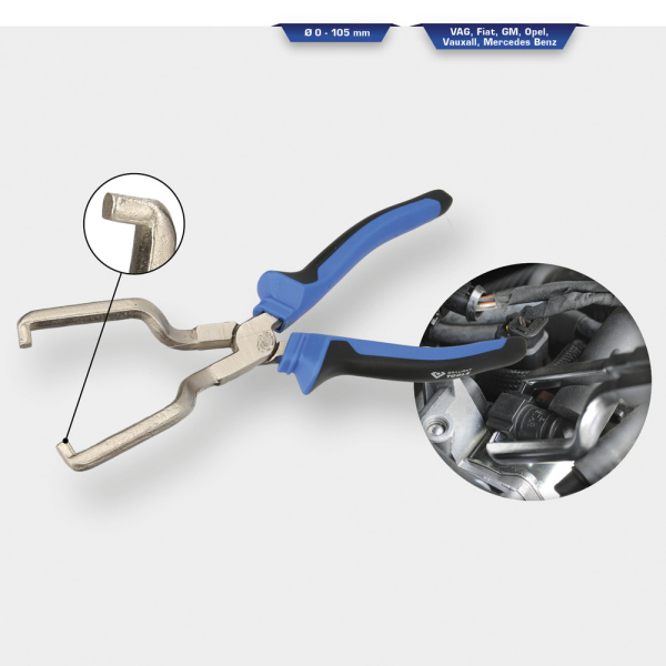 Pince pour raccords rapides de conduites de carburant BT536004 Brilliant Tools
