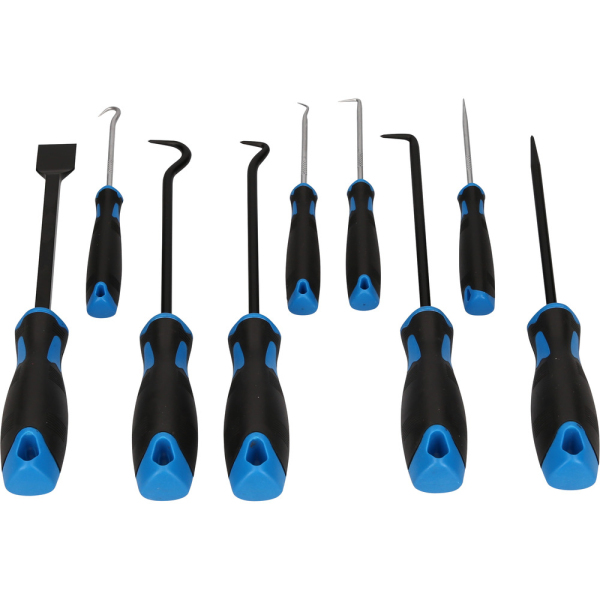 Jeu de crochets et grattoir, 9 pcs BT542010 Brilliant Tools